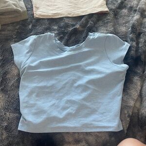 Light Blue gym shirt